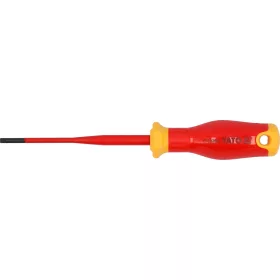   Csavarhúzó szigetelt lapos 3,5x100 mm VDE 1000V - Slim - YATO