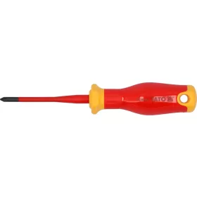 Csavarhúzó szigetelt PH1x 80 VDE 1000V - Slim - YATO