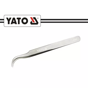 Csipesz 115 mm hajlított-hegyes roszdamentes acél - YATO