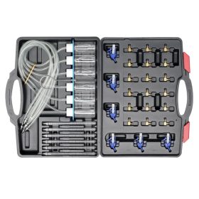   Átfolyásmérő - résolaj veszteség mérő készlet adapterekkel - YATO