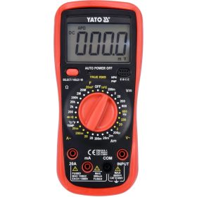 Multiméter, digitális DC 600 / AC 600V - YATO