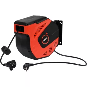   Kábeldob fali automatikus csévélődob 230V 20 +1 méter 3 x 1.5 mm2 - YATO
